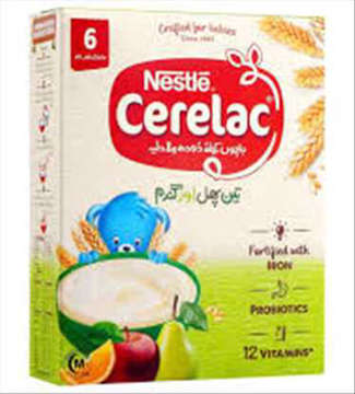 Picture of NESTLE CERELAC  3 FRUIT&WHEAT 175G